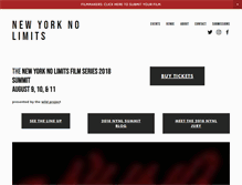 Tablet Screenshot of newyorknolimits.com